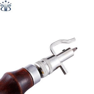 <span class=keywords><strong>Kit</strong></span> d'outils de maroquinerie artisanale 7-en-1 multifonctionnel réglable pour chanfreiner et rainurer le <span class=keywords><strong>cuir</strong></span> - Product Image 6
