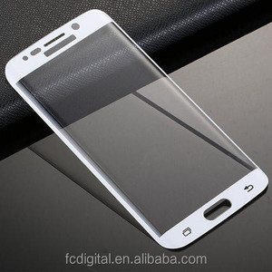 QWD 3D courbe protecteur plein écran en verre trempé protecteur d'écran pour Samsung Galaxy S6 bord verre gorilla <span class=keywords><strong>de</strong></span> Corning - Product Image 5