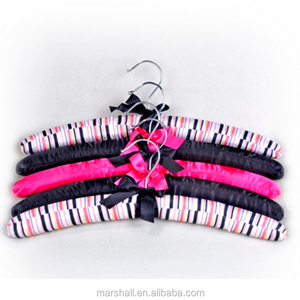 Top vente <span class=keywords><strong>cintres</strong></span> en <span class=keywords><strong>satin</strong></span> <span class=keywords><strong>satin</strong></span>é cintre cintre en tissu - Product Image 4