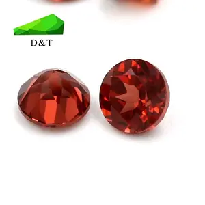 Büyük stok en düşük fiyat doğal kırmızı garnet 4.0mm mozambik Garnet taş takı yapımı için