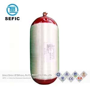 High Pressure Gas Cylinder Seamless Steel CNG Tank