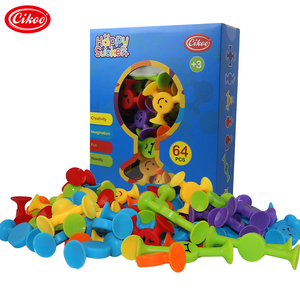 40-Piece Educational Building Blocks <strong>Suction</strong> Cup <strong>Toy</strong> with Food Grade Silicone for Animals &amp; Nature Theme - Product Image 5
