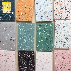 BOTON STONE, <span class=keywords><strong>suelo</strong></span> antideslizante moderno personalizado, prensa atractiva, baldosas de terrazo de <span class=keywords><strong>cemento</strong></span> - Product Image 6