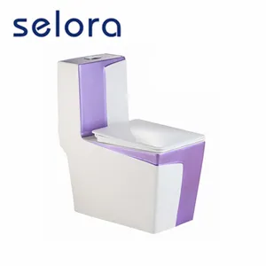 Inodoro de Una Pieza de Color Estándar Occidental, Económico de Fábrica, para Niñas Chinas, para Baño - Product Image 1
