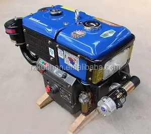 Single-cylinder horizontal 4-stroke water-cooled 18hp diesel engine