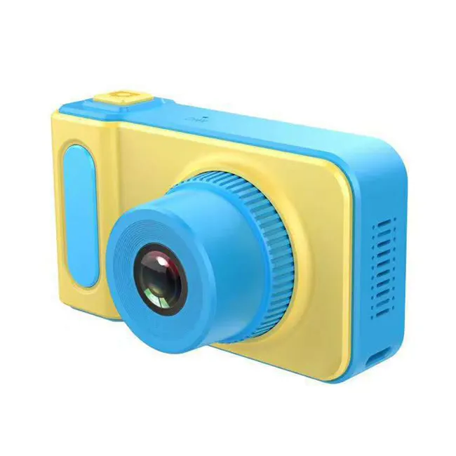 2.0นิ้ว IPS HD หน้าจอเด็กกล้องของเล่นมินิเด็กน่ารักต่อต้านสั่นกล้องดิจิตอล