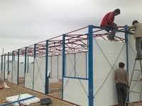 Casa Modular Prefabricada de Bajo Costo con 3 Dormitorios, Fabricada