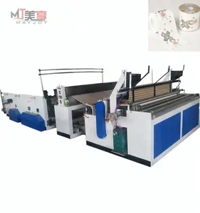 MAYJOY paper machine/ small toilet paper roll making machine production line