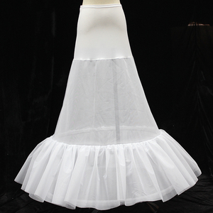 P1599 Wholesale Petticoats A-line Petticoat slip <strong>Underskirt</strong> <strong>White</strong> - Product Image 2