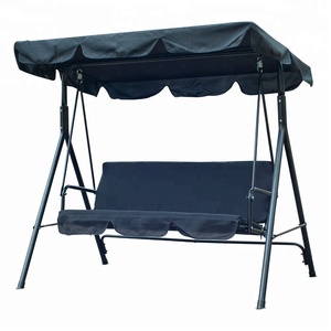 Ghế Xích Đu Cho Sân Vườn, Ghế Xích Đu 3 Chỗ Ngồi Có Võng Che - Product Image 4