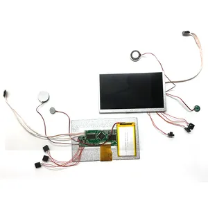 视频宣传册Lcd Tft高清显示微型Usb视频播放器模块用于贺卡