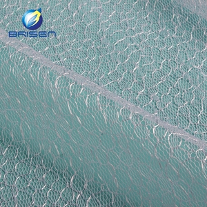 All'ingrosso tessuto in poliestere Tulle bianco Plain Swiss Voile - Product Image 5