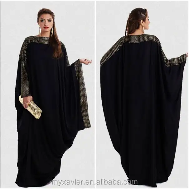 Vestido musulmán a la moda, caftán, abaya de Dubái