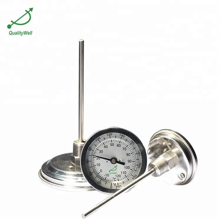 Termometer instrumentasi temperatur mekanik