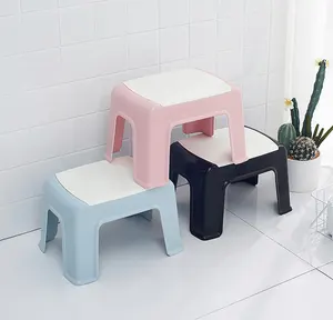 Sgabello da bagno colorato per adulti o bambini sgabello da bagno in plastica antiscivolo per bambini