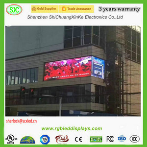 Cartelera electrónica a todo color de la imagen video <span class=keywords><strong>que</strong></span> <span class=keywords><strong>hace</strong></span> publicidad de densidad del pixel de 10000dots/de Sqm - Product Image 1