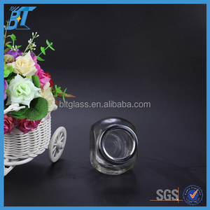 Plat en forme de <span class=keywords><strong>tambour</strong></span> bocal en verre pour le miel avec cap - Product Image 5