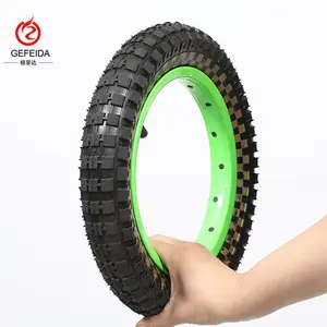Tire for bicycle Hign quality rubber nylon 12x2.40 16x2.40 20x2.40 width bmx freestyle bicycle tyre