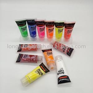 Ensemble de <span class=keywords><strong>peinture</strong></span> <span class=keywords><strong>acrylique</strong></span> à base d'eau de haute qualité - 12 couleurs pour les enfants pour dessiner - Product Image 3