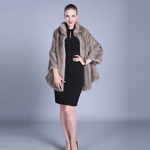 Cappotto in Pelliccia di <span class=keywords><strong>Visone</strong></span> dal Mercato all'Ingrosso Cinese, Nuovo Design - Product Image 2