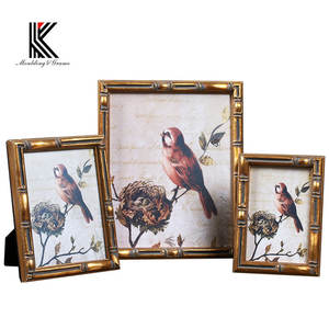 Ảnh nghệ thuật và khung gỗ thanh lịch 4x6 khung ảnh gỗ thông Vàng Cổ 8x10 thiết kế - Product Image 1