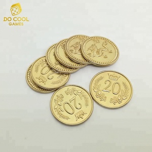 Chất Lượng Tốt Tùy Chỉnh Kim Loại Chơi Tiền Cho Hội Đồng Quản Trị Trò Chơi - Product Image 3