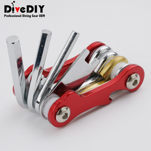Sıcak satış tüplü dalış ekipmanları aracı setleri dalgıç çok fonksiyonlu aracı 8 ücretsiz dalış için bir - Product Image 5