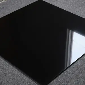 СУПЕРБЕЛАЯ и черная полированная фарфоровая плитка 60x60 см, 24 'x 24'