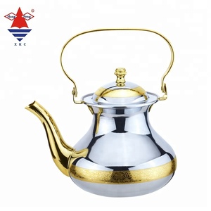 Hot Selling Stainless Steel <strong>Arabic</strong> <strong>Tea</strong> Water Kettle Decorative Turkish Teapot <strong>Set</strong> 2.0L - Product Image 3