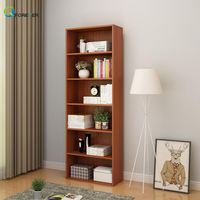 Étagère à livres moderne en bois massif pour enfants, sur pied, avec casiers à porte verrouillable, pour salon et usage hospitalier