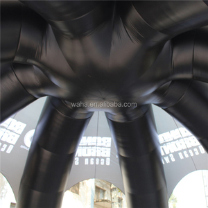 Cabina <span class=keywords><strong>de</strong></span> Pintura Inflable Negra, Carpa <span class=keywords><strong>de</strong></span> Construcción para Restaurantes, Material Oxford/PVC, Tamaño 10x5m, Bomba <span class=keywords><strong>de</strong></span> Aire Eléctrica - Product Image 3