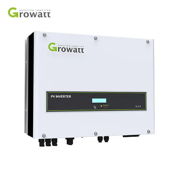 Growatt Integrated DC Switch 400V On Grid 12KWに15KW Three Phase Rooftop Application Solar Inverter