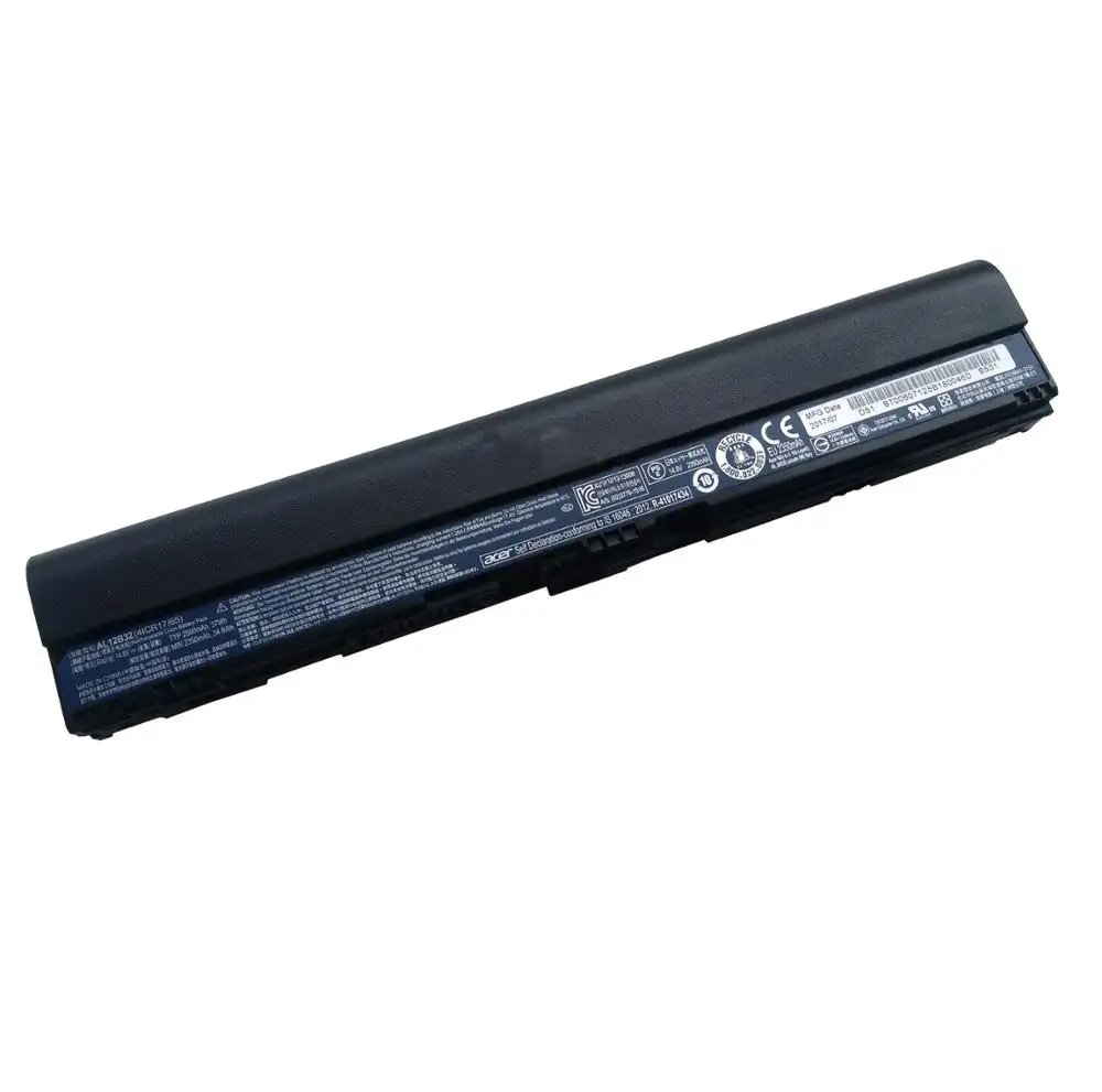 AL12B32 orijinal laptop pil 14.8V 2500mAh (37Wh) 4 hücre için Acer Aspire serisi dizüstü bilgisayar pili için