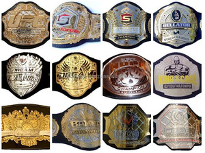 Boucliers médailles ceintures de championnat pour la lutte boxe kickboxing MMA grappling haltérophilie-accessoires d'équipement de fitness - Product Image 2