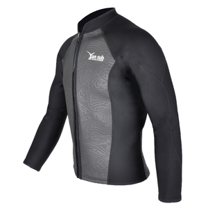 Custom Men Neoprene Chest Zip Wetsuit Jacket <strong>Surfing</strong> Wetsuit <strong>Coat</strong> - Product Image 2