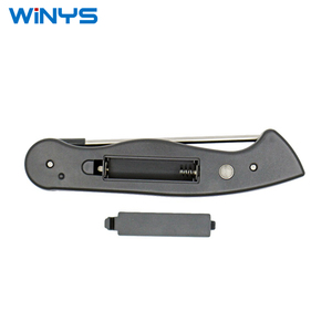 Termómetro de carne de barbacoa plegable digital OEM/ODM herramienta de cocina con controlador de temperatura alimentado por batería Material plástico - Product Image 5