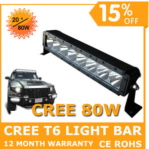 20'' 80w llevó la barra ligera camión, llevó barras de luz <span class=keywords><strong>para</strong></span> el carro, <span class=keywords><strong>coche</strong></span>, suv, luz vehículo militar - Product Image 1