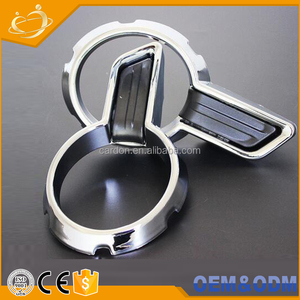 Cutout decorative door plate chromo fog light cover for toyota hilux revo 2015 - Product Image 2