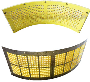 Máy Chà Sàn Cao Su Polyurethane Tấm Màn Hình Trommel PU Urethane Trommel Màn Hình - Product Image 4