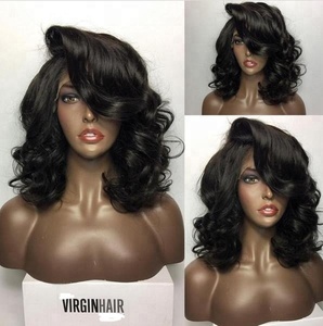 Perruque naturelle remy — <span class=keywords><strong>ali</strong></span> express, cheveux humains, pour femmes - Product Image 4