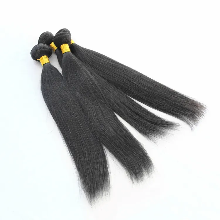 Fast shipping large stock high quality grade 11A silky straight raw virgin chinese remy hair extension
