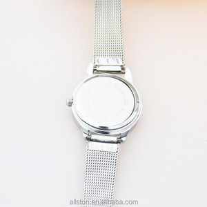 <span class=keywords><strong>Orologio</strong></span> da Polso Fresco e Semplice con Quadrante <span class=keywords><strong>Piccolo</strong></span>, Cinturino in Maglia di <span class=keywords><strong>Acciaio</strong></span> Inossidabile, <span class=keywords><strong>Orologio</strong></span> al Quarzo Raffinato, Regalo per <span class=keywords><strong>Donna</strong></span> - Product Image 5
