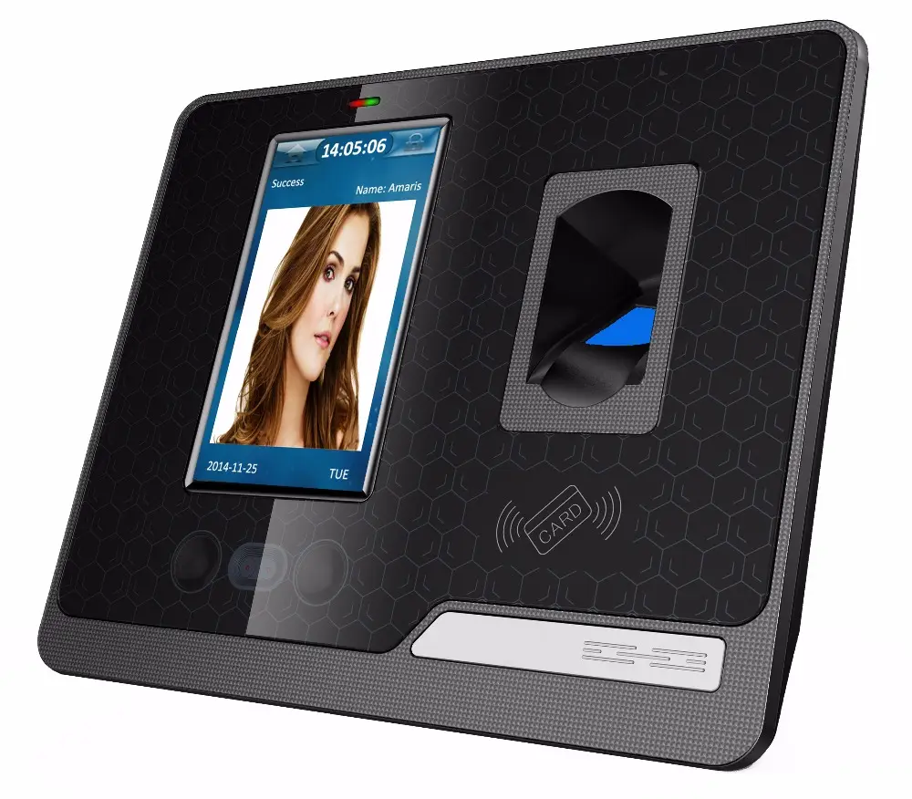 Realand G505 RFID Facial Detection Time Attendance System Staff WIFI Face & Fingerprint Recognition Simple Access Control