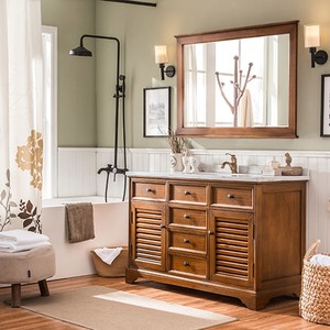 Mueble <span class=keywords><strong>de</strong></span> Salón y <span class=keywords><strong>Baño</strong></span> <span class=keywords><strong>de</strong></span> Estilo Moderno, Material <span class=keywords><strong>de</strong></span> Roble Tailandés <span class=keywords><strong>de</strong></span> Alta Calidad, Estructura <span class=keywords><strong>de</strong></span> MDF, Superficie Sólida, Independiente - Product Image 2