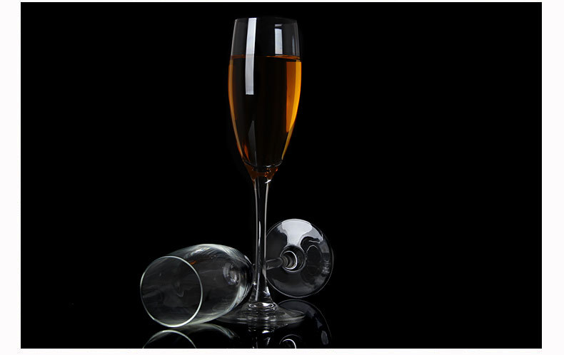 Hot sell Crystal Champagne wine glass Wedding Champagne Flutes, Elegant Toasting Glasses