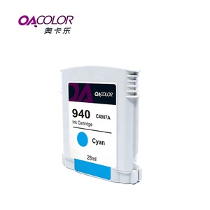 Cartucho de Tinta OACOLOR Remanufacturado para HP940 C4906A C4907A C4908A C4909A para Impresora Multifuncional <span class=keywords><strong>HP</strong></span> <span class=keywords><strong>Officejet</strong></span> <span class=keywords><strong>Pro</strong></span> <span class=keywords><strong>8000</strong></span> 8500 - Product Image 2