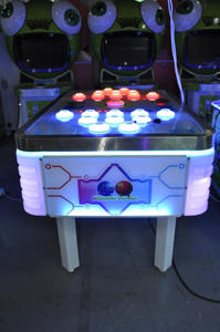 Máquina de Juegos Arcade con Monedas para Niños, Juego de Golpear a las Malas Fichas, Máquina Electrónica de Tickets, Bilingüe - Product Image 3