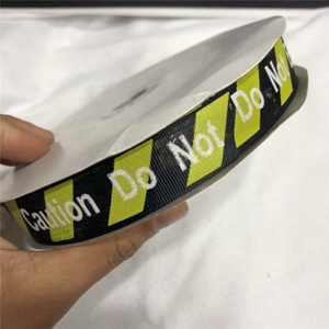 Prendas de vestir y la bolsa se tejido de nylon impreso cinturones Lazo de <span class=keywords><strong>cinta</strong></span> de raso impermeable correas para sillas de jardín - Product Image 1