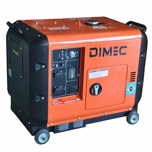 Generador de diésel portátil, pequeño grupo generador para uso doméstico, suministro directo de fábrica