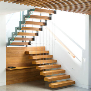 Barandilla de Cable Vertical para Escaleras, Diseño de Escaleras Flotantes - Product Image 6